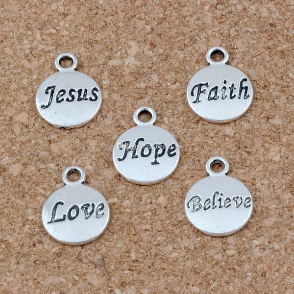 hope believe love faith jesus charms pendants 100pcs/lot 11.5x15.5mm antique silver fashion jewelry diy fit bracelets necklace earrings a-23, Bronze;silver
hope believe love faith jesus charms pendants 100pcs/lot 11.5x15.5mm antique silver fashion jewelry diy fit bracelets necklace earrings a-23, Bronze;silver