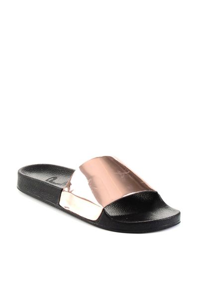 bambi rose women 's slippers h05402006, Black