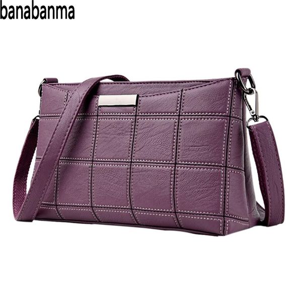 banabanma simple stylish lattice single shoulder bag elegant women's zipper handbags fashion soft leather messenger bag zk40
banabanma simple stylish lattice single shoulder bag elegant women's zipper handbags fashion soft leather messenger bag zk40