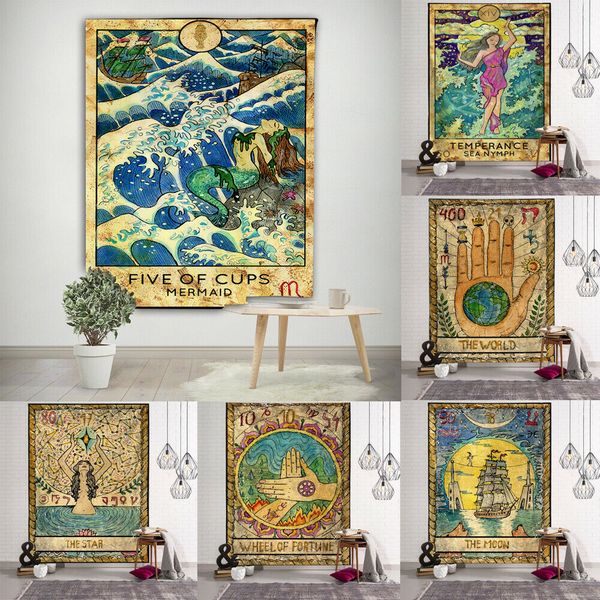 Таро Русалка Макраме Свадьба Backdrop Гобелен Гобелен Вешалка Home Decor
Таро Русалка Макраме Свадьба Backdrop Гобелен Гобелен Вешалка Home Decor