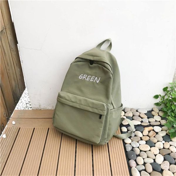 new wild fashion quality soft leather leisure travelarge capacity solid color waterproof nylon casual backpack school bag #yl10
new wild fashion quality soft leather leisure travelarge capacity solid color waterproof nylon casual backpack school bag #yl10