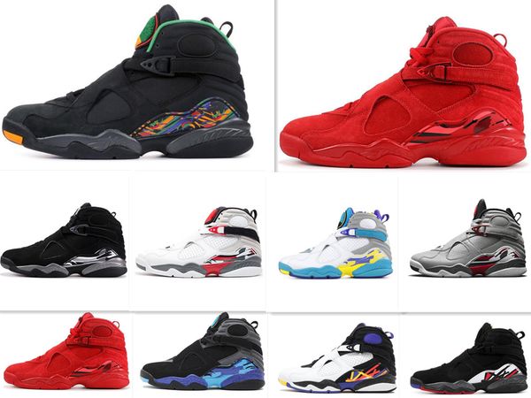 8s mens basketball shoes 8 valentines day white aqua three peat chrome tinker south beach mens athletic sports sneakers 40-47, White;red
8s mens basketball shoes 8 valentines day white aqua three peat chrome tinker south beach mens athletic sports sneakers 40-47, White;red
