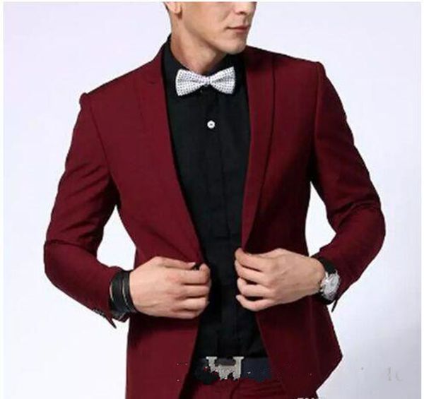 новый красивый deep red one button пик нагрудные (куртка + брюки + tie) жених смокинги groomsmen шафер костюм мужские свадебные костюмы жени, Black;gray
новый красивый deep red one button пик нагрудные (куртка + брюки + tie) жених смокинги groomsmen шафер костюм мужские свадебные костюмы жени, Black;gray