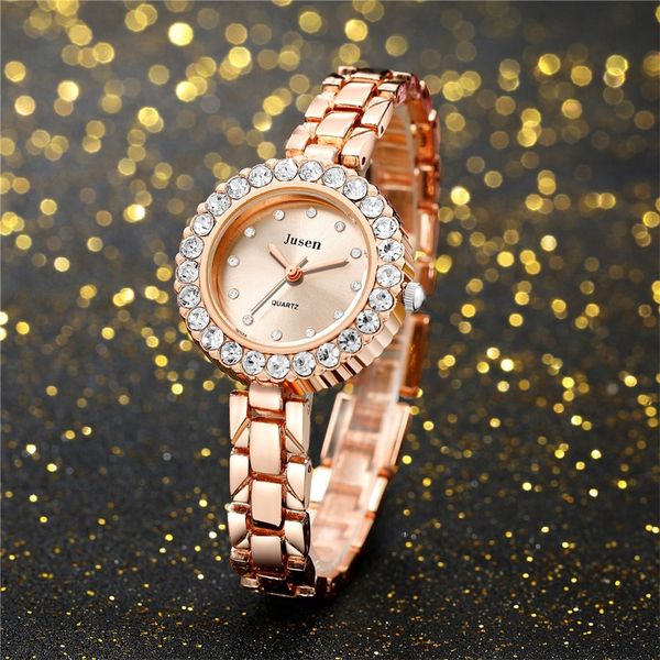 quartz watch woman's simple inlaid alloy strap watch bracelet ladies quartz gift wristwatch fashion ladies wrist#11, Slivery;brown
quartz watch woman's simple inlaid alloy strap watch bracelet ladies quartz gift wristwatch fashion ladies wrist#11, Slivery;brown