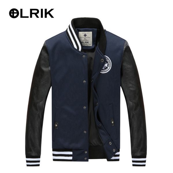 olrik men spring autumn jackets baseball coat women jacket short slim mens brand clothing outerwear manteau homme bomber jacket, Black;brown
olrik men spring autumn jackets baseball coat women jacket short slim mens brand clothing outerwear manteau homme bomber jacket, Black;brown