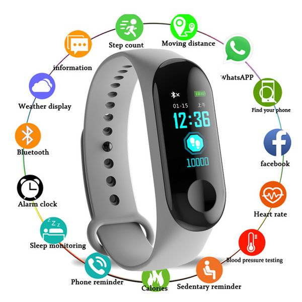 m3 smart horloge mannen vrouwen hartslagmeter bloeddruk fitness tracker smartwatch sport smart klok horloge voor ios android, Slivery;brown
m3 smart horloge mannen vrouwen hartslagmeter bloeddruk fitness tracker smartwatch sport smart klok horloge voor ios android, Slivery;brown