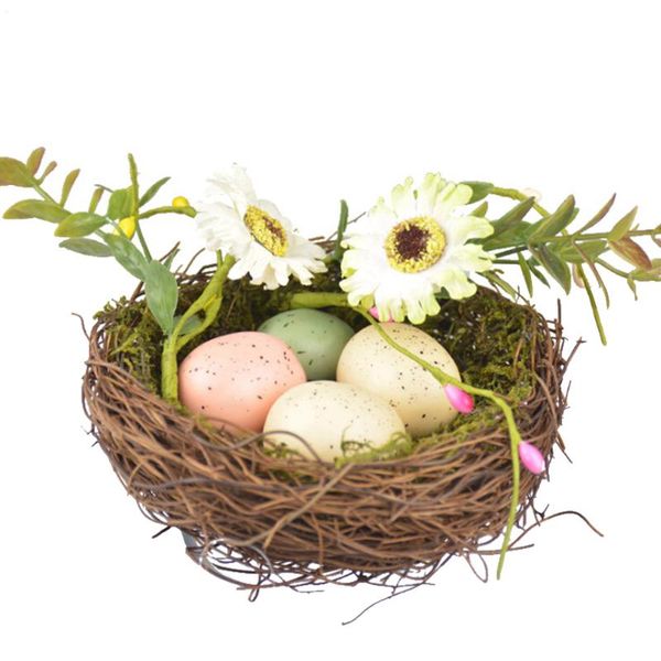 happy easter party ornament rattan weaving artificial birds nest simulation eggs model for home home decoration pgraphy prop
happy easter party ornament rattan weaving artificial birds nest simulation eggs model for home home decoration pgraphy prop