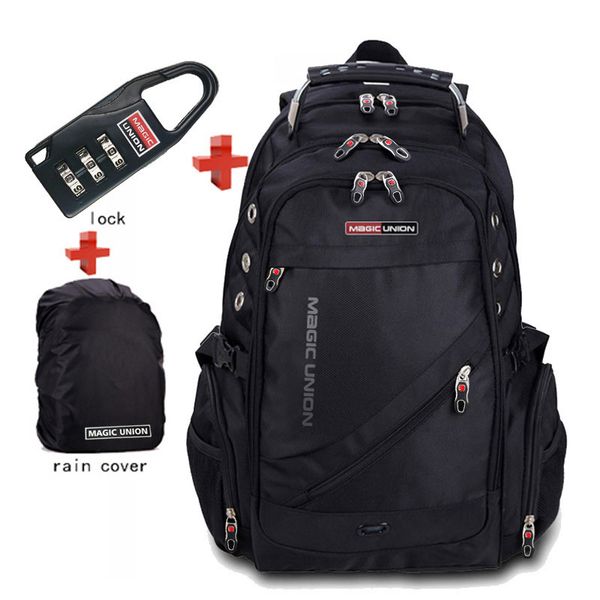 brand men's travel bag man backpack polyester bags waterproof shoulder bags computer packsack with lock raincover
brand men's travel bag man backpack polyester bags waterproof shoulder bags computer packsack with lock raincover