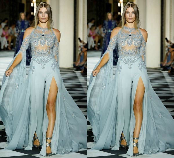 zuhairmurad customized a line evening dress halter long sleeve formal dress chiffon tulle lace split crystal party bridesmaid gown, Black;red
zuhairmurad customized a line evening dress halter long sleeve formal dress chiffon tulle lace split crystal party bridesmaid gown, Black;red