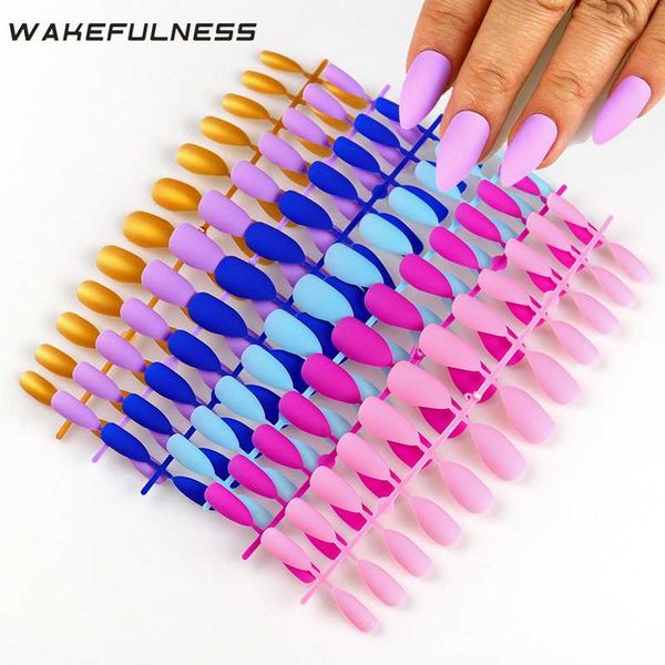 wakefulness 24tips matte false nail tips long stiletto full cover fake nail tips acrylic nails charms manicure press on nails, Red;gold
wakefulness 24tips matte false nail tips long stiletto full cover fake nail tips acrylic nails charms manicure press on nails, Red;gold