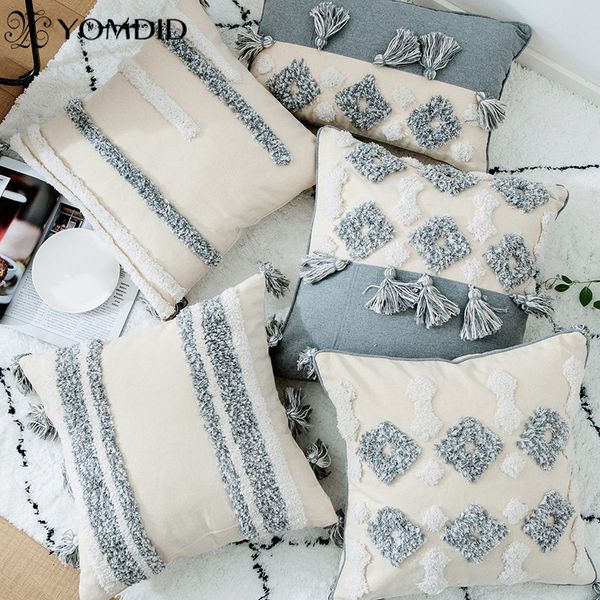 moroccan decorative pillowcase embroidered tufted cushion covers geometric pattern pillow case throw cotton cloth cushion cover
moroccan decorative pillowcase embroidered tufted cushion covers geometric pattern pillow case throw cotton cloth cushion cover