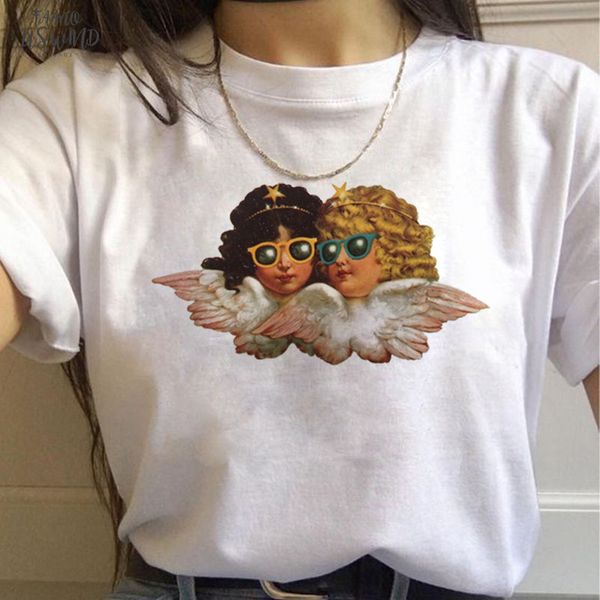 angels aesthetic harajuku vintage t shirts women ullzang 90s graphic t shirts grunge korean tshirt hip hop tees female, White
angels aesthetic harajuku vintage t shirts women ullzang 90s graphic t shirts grunge korean tshirt hip hop tees female, White