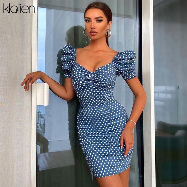klalien summer fashion elegant boho vintage bodycon dress women office lady vintage polka dot party beach vacation dress, White;black
klalien summer fashion elegant boho vintage bodycon dress women office lady vintage polka dot party beach vacation dress, White;black