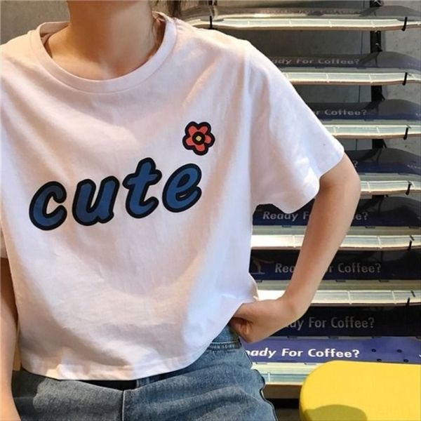 loose all-match short t-shirt women's t-shirt 2020 half sleeve student short sleeve ins fashion, White
loose all-match short t-shirt women's t-shirt 2020 half sleeve student short sleeve ins fashion, White
