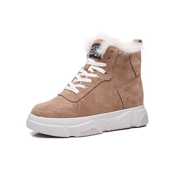 leather ankle boots woman 2019 winter shoes casual lace up women snow boots rubber sole female warm winter boot women shoes, Black
leather ankle boots woman 2019 winter shoes casual lace up women snow boots rubber sole female warm winter boot women shoes, Black