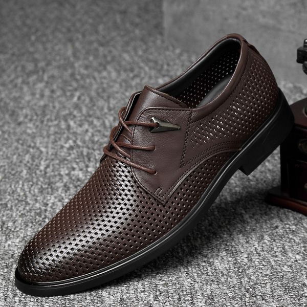 business dress men formal shoes genuine leather wedding party pointed toe fashion leather shoes flats oxford for men l5, Black
business dress men formal shoes genuine leather wedding party pointed toe fashion leather shoes flats oxford for men l5, Black