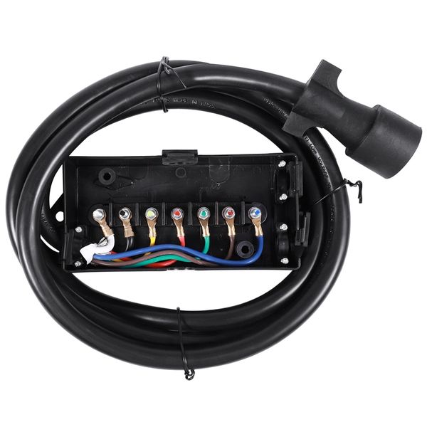wiring harness kit 7 way trailer trailer cord with junction box truck camper rv cable wire
wiring harness kit 7 way trailer trailer cord with junction box truck camper rv cable wire