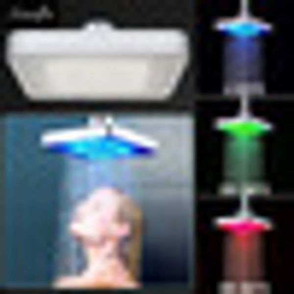 3 colors led temperature changing square rainfall shower head spary light water sprinkler bathroom wall mounted
3 colors led temperature changing square rainfall shower head spary light water sprinkler bathroom wall mounted