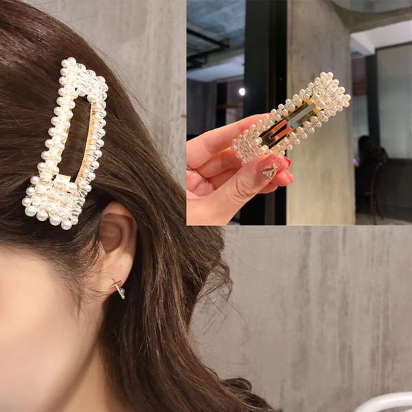 full crystal hairpins woman hair accessories pearl hair clips korean style grip girls sweet bb clips barrettes, Golden;white
full crystal hairpins woman hair accessories pearl hair clips korean style grip girls sweet bb clips barrettes, Golden;white
