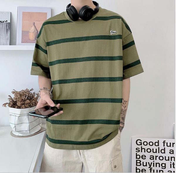 подросткам полосатых печать повседневный tshirts лето конструктора mens crew neck шорты рукав письмо тис мужчины street style сыпучие прямые, White;black
подросткам полосатых печать повседневный tshirts лето конструктора mens crew neck шорты рукав письмо тис мужчины street style сыпучие прямые, White;black