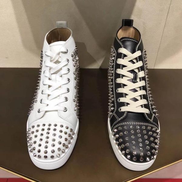 1designer sneakers studded spikes shoes mens trainers bottom mens flat shoes glitter graffiti party wedding shoes 20 colors sz us 13 luxury, Black
1designer sneakers studded spikes shoes mens trainers bottom mens flat shoes glitter graffiti party wedding shoes 20 colors sz us 13 luxury, Black