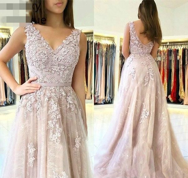 pink evening dresses backless 2020 a line v neck wear formal party prom gala gowns custom made plus size event dress robe de soiree, Black;red
pink evening dresses backless 2020 a line v neck wear formal party prom gala gowns custom made plus size event dress robe de soiree, Black;red
