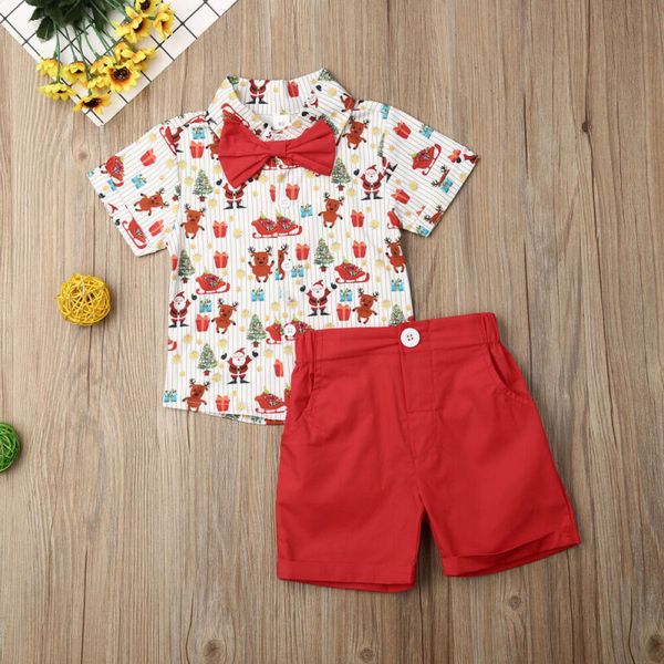 kids baby boy suit wedding bowtie gentleman christmas t-shirt+shorts outfits set, White
kids baby boy suit wedding bowtie gentleman christmas t-shirt+shorts outfits set, White