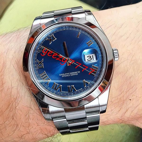 mens luxury watch master 41mm datejust 126300 126303 m126300 roman numerals blue dial mechanical automatic smooth bezel sapphire men watch, Slivery;brown
mens luxury watch master 41mm datejust 126300 126303 m126300 roman numerals blue dial mechanical automatic smooth bezel sapphire men watch, Slivery;brown