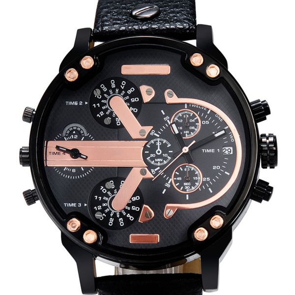 berserk watch sports mens watches military big dial bracelet quartz leather strap wristwatches gifts clock relogio masculino, Slivery;brown
berserk watch sports mens watches military big dial bracelet quartz leather strap wristwatches gifts clock relogio masculino, Slivery;brown