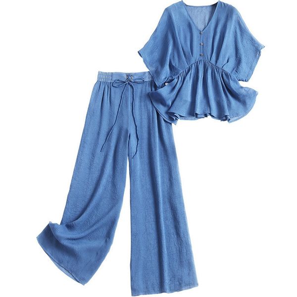 2020 summer models suit pants female fashion solid color v-neck t-shirt was thin strap halter wide leg pants three-piece f468, White
2020 summer models suit pants female fashion solid color v-neck t-shirt was thin strap halter wide leg pants three-piece f468, White