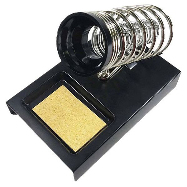 portable removable soldering iron support with sponge spring base black (set of 3 pieces
portable removable soldering iron support with sponge spring base black (set of 3 pieces