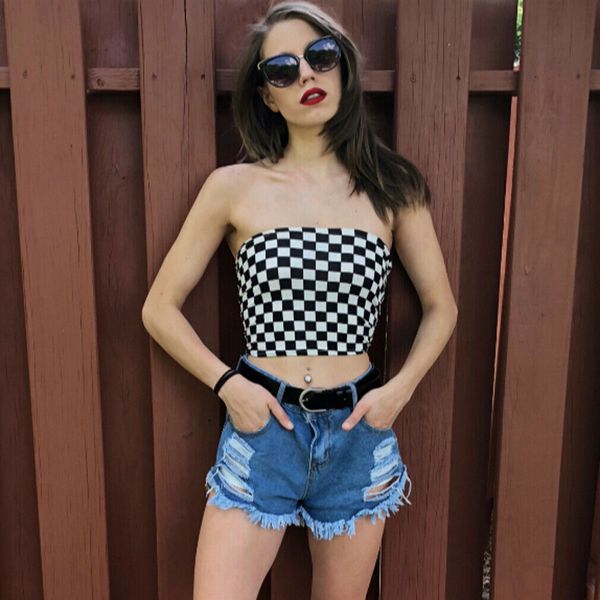 hirigin women off shoulder elastic sleeveless tube tank bra strapless black white lattice bandeau crop top
hirigin women off shoulder elastic sleeveless tube tank bra strapless black white lattice bandeau crop top