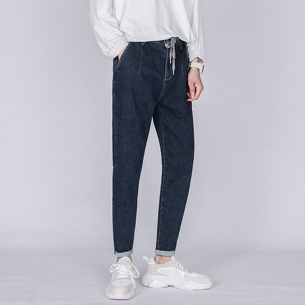 men's jeans bp20019 autumn cowboy pants male joker feet man han edition of youth fashion, Blue
men's jeans bp20019 autumn cowboy pants male joker feet man han edition of youth fashion, Blue