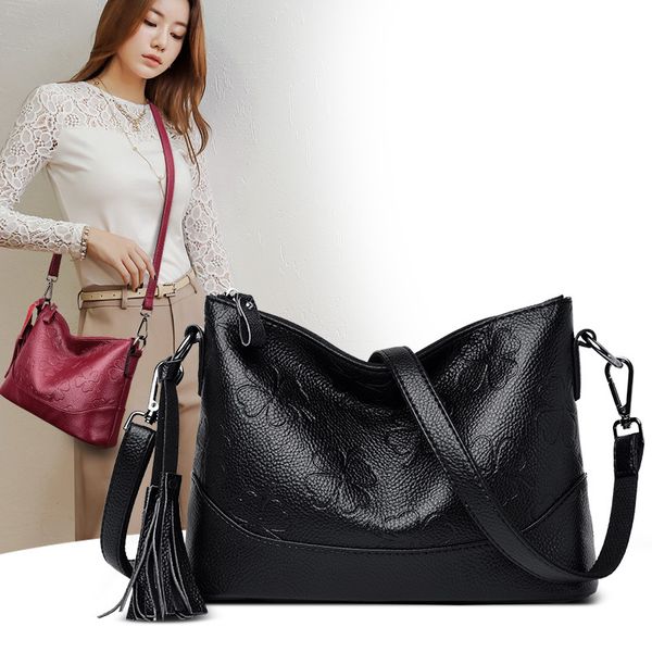 2020 new style women's bag middle-aged shoulder bag shoulder ruan pi bao crossbody bags for women purses and handbags
2020 new style women's bag middle-aged shoulder bag shoulder ruan pi bao crossbody bags for women purses and handbags