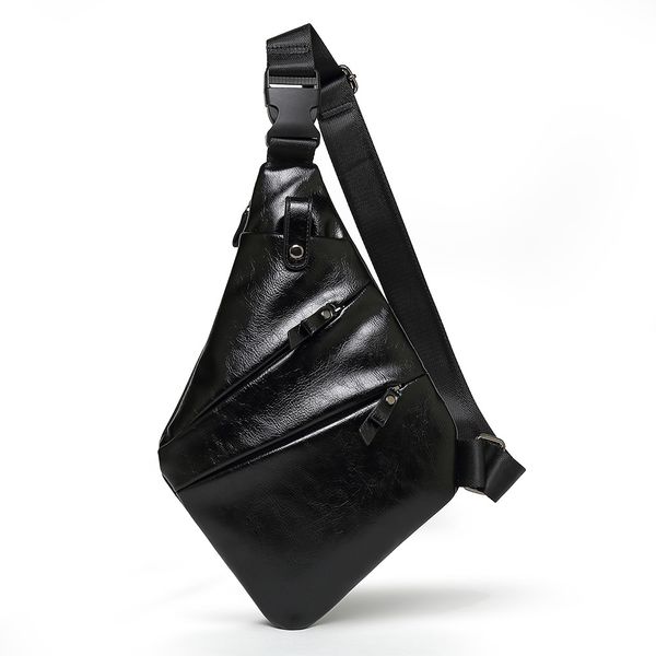 new men personality waterproof chest bag multi-functional pu leather fashion outdoors messenger bag male pochete bum pack
new men personality waterproof chest bag multi-functional pu leather fashion outdoors messenger bag male pochete bum pack