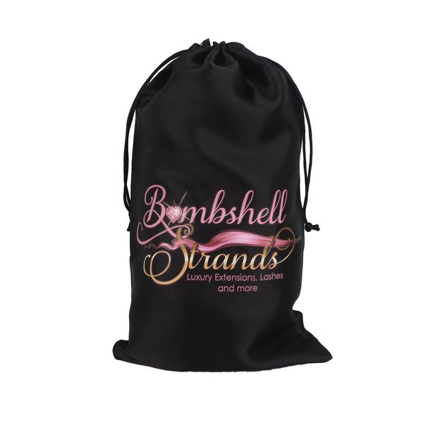 custom color logo virgin human hair extensions bundle packaging satin silk bags black bags customized virign hair packing bags
custom color logo virgin human hair extensions bundle packaging satin silk bags black bags customized virign hair packing bags