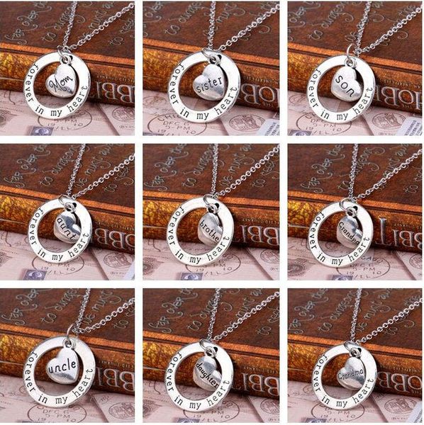 forever in heart ring mother daughter sister necklace djn09 mix order pendant necklaces jewelry, Silver
forever in heart ring mother daughter sister necklace djn09 mix order pendant necklaces jewelry, Silver