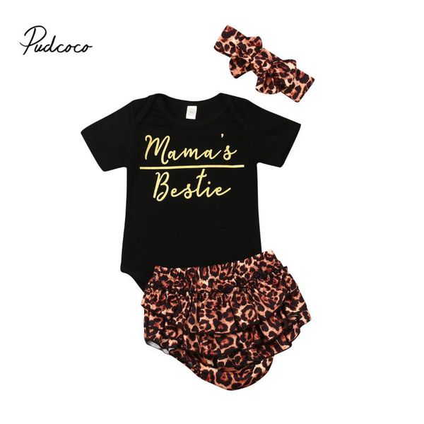 pudcoco clothes set for toddler baby girls mama's e short sleeve bodysuit ruffles leopard shorts pants + headband outfits, White
pudcoco clothes set for toddler baby girls mama's e short sleeve bodysuit ruffles leopard shorts pants + headband outfits, White
