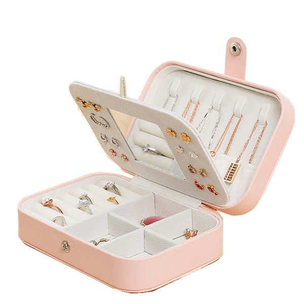 korean style selling 2 layers leather jewelry box with mirror necklace hook fashion design jewelry casket, Pink;blue
korean style selling 2 layers leather jewelry box with mirror necklace hook fashion design jewelry casket, Pink;blue