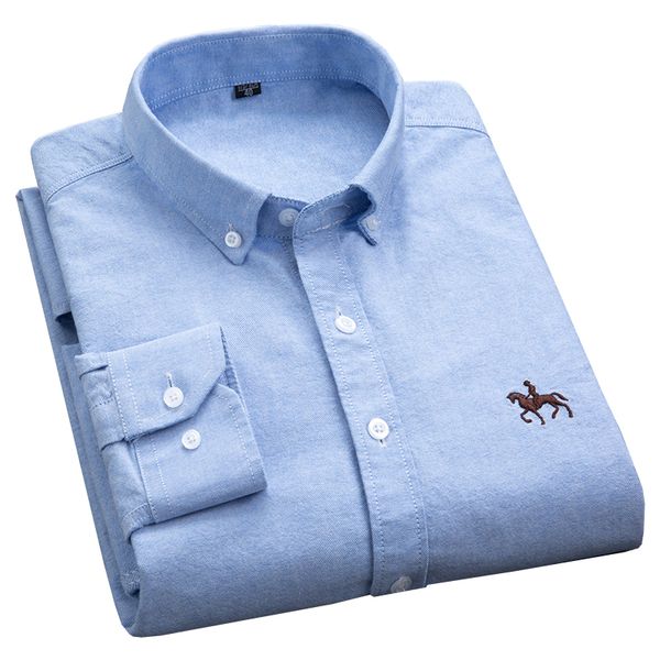 new oxford fabric 100% cotton plus size mens long sleeve comfortable slim fit button collar business men casual shirts, White;black
new oxford fabric 100% cotton plus size mens long sleeve comfortable slim fit button collar business men casual shirts, White;black