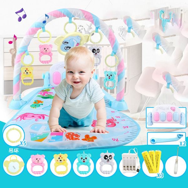 baby play mats fitness rack baby pedal piano newborn music early education educational toys safe and secure baby activity gym
baby play mats fitness rack baby pedal piano newborn music early education educational toys safe and secure baby activity gym