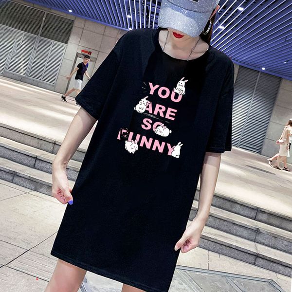 2020 summer dress women cute cartoon print casual loose mini oversize dresses fashion black white female party club dress, Black;gray
2020 summer dress women cute cartoon print casual loose mini oversize dresses fashion black white female party club dress, Black;gray