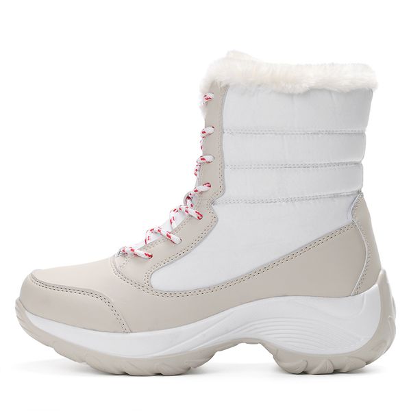 women snow boots winter warm boots thick bottom platform waterproof ankle for women thick fur cotton shoes size 41, Black
women snow boots winter warm boots thick bottom platform waterproof ankle for women thick fur cotton shoes size 41, Black