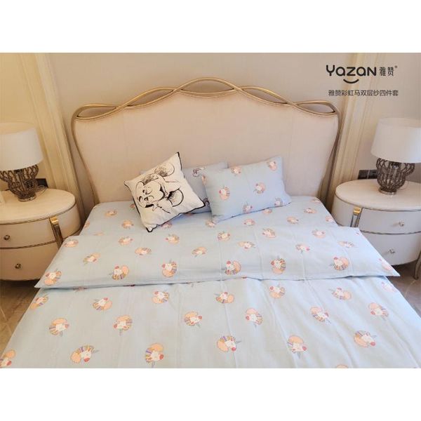 yazan the bedding set with 100% cotton pure and fresh pattern simplicity bed sheet quilt cover pillowcase4pcs
yazan the bedding set with 100% cotton pure and fresh pattern simplicity bed sheet quilt cover pillowcase4pcs