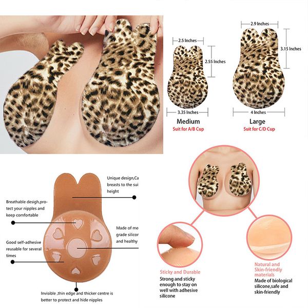 1 pair leopard strapless bra lady invisible ears nipple cover dress party seamless bra women self adhesive intimates, Red;black
1 pair leopard strapless bra lady invisible ears nipple cover dress party seamless bra women self adhesive intimates, Red;black