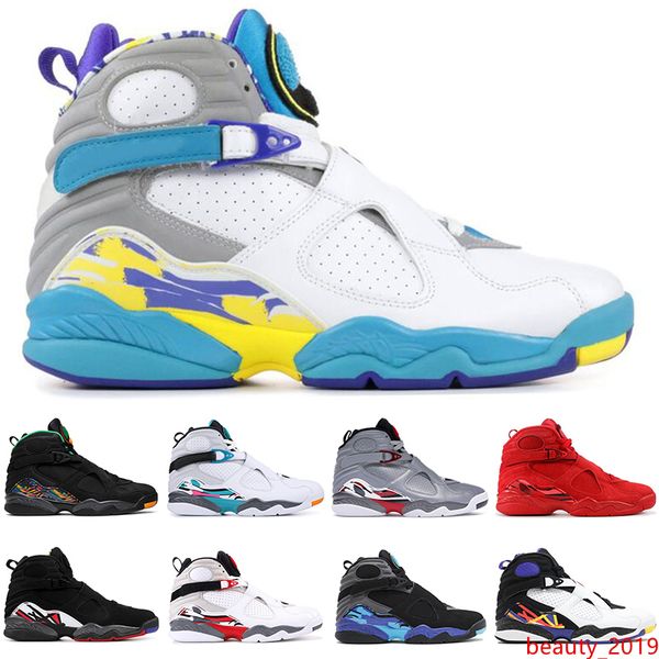 new 8 8s basketball shoes men valentines day tinker aqua reflections playoff three peat designer mens trainers sports sneakers size 41-47
new 8 8s basketball shoes men valentines day tinker aqua reflections playoff three peat designer mens trainers sports sneakers size 41-47