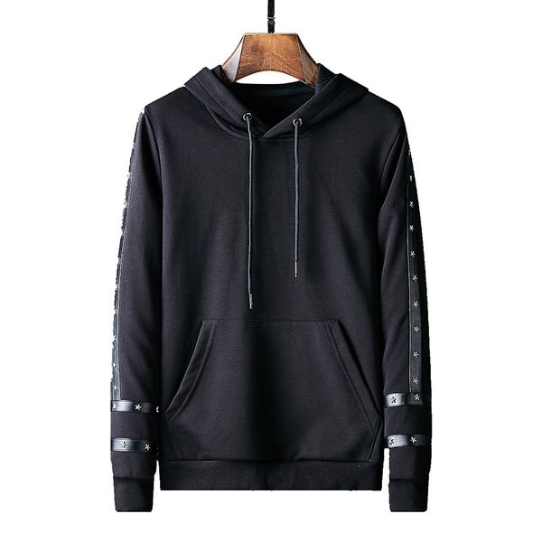 2019 new european and american casual men's hoodies patchwork long sleeves patchwork popular body hooded sweatshirt men's hoodie s, Black
2019 new european and american casual men's hoodies patchwork long sleeves patchwork popular body hooded sweatshirt men's hoodie s, Black