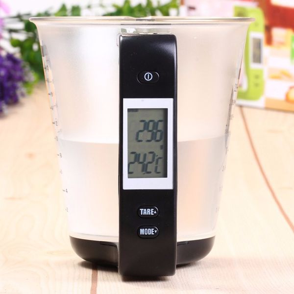 multifunctional electronic measuring cup kitchen digital scale beaker with lcd display temperature measurement
multifunctional electronic measuring cup kitchen digital scale beaker with lcd display temperature measurement
