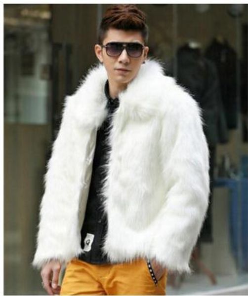 2019 men's casual faux leather jacket faux fur winter autumn large size men's fake fur jacket, Black
2019 men's casual faux leather jacket faux fur winter autumn large size men's fake fur jacket, Black