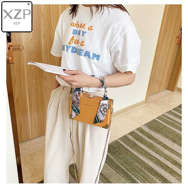 xzp female bag ribbon solid casual messenger bag fashion chain shoulder women handbag box small square bolsa feminina
xzp female bag ribbon solid casual messenger bag fashion chain shoulder women handbag box small square bolsa feminina